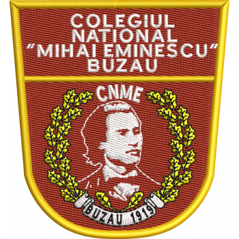 EMBLEMA SCOALA Colegiul Național „Mihai Eminescu” - JUDEȚUL BUZĂU